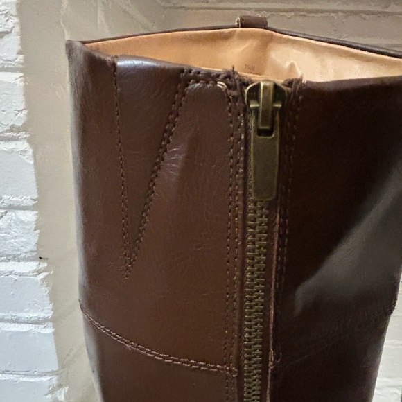 NWT Enzo Angiolini Ellerby Brown Boots 7 1/2 - Picture 6 of 9